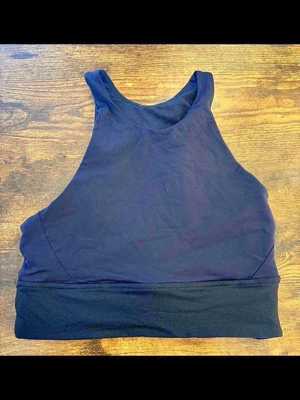Lululemon Wunder Train High-Neck Cross-Back Tank Top Black